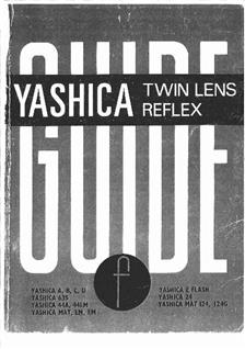 Yashica B manual. Camera Instructions.